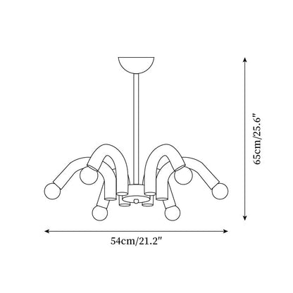 Amélie Leola Contemporary Chandelier
