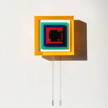 Élodie Light Squares Bauhaus LED Wall Lamp
