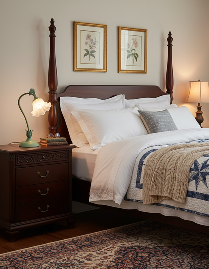 Isabelle Lily Flower Table Lamp with Elegant Floral Design