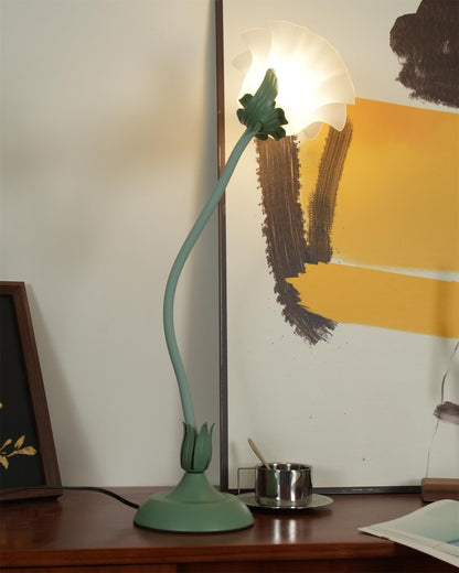 Isabelle Lily Flower Table Lamp with Elegant Floral Design