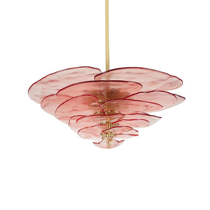 Amélie Lilypad Glass Chandelier
