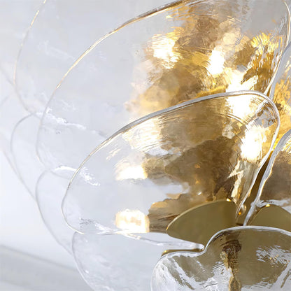 Amélie Lilypad Glass Chandelier