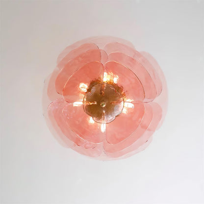 Amélie Lilypad Glass Chandelier