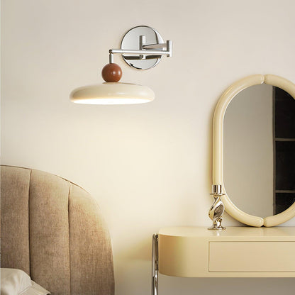 Élise Loa Plug In Wall Lamp Modern Metal and Acrylic LED Lighting