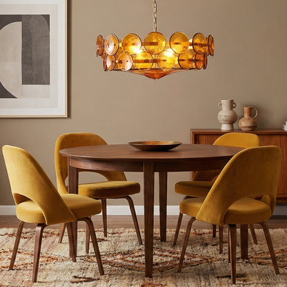 Camille Glass Chandelier