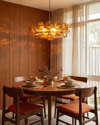 Camille Glass Chandelier