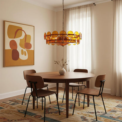 Camille Glass Chandelier