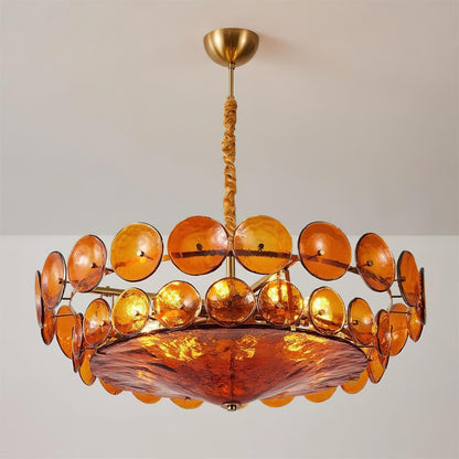 Camille Glass Chandelier