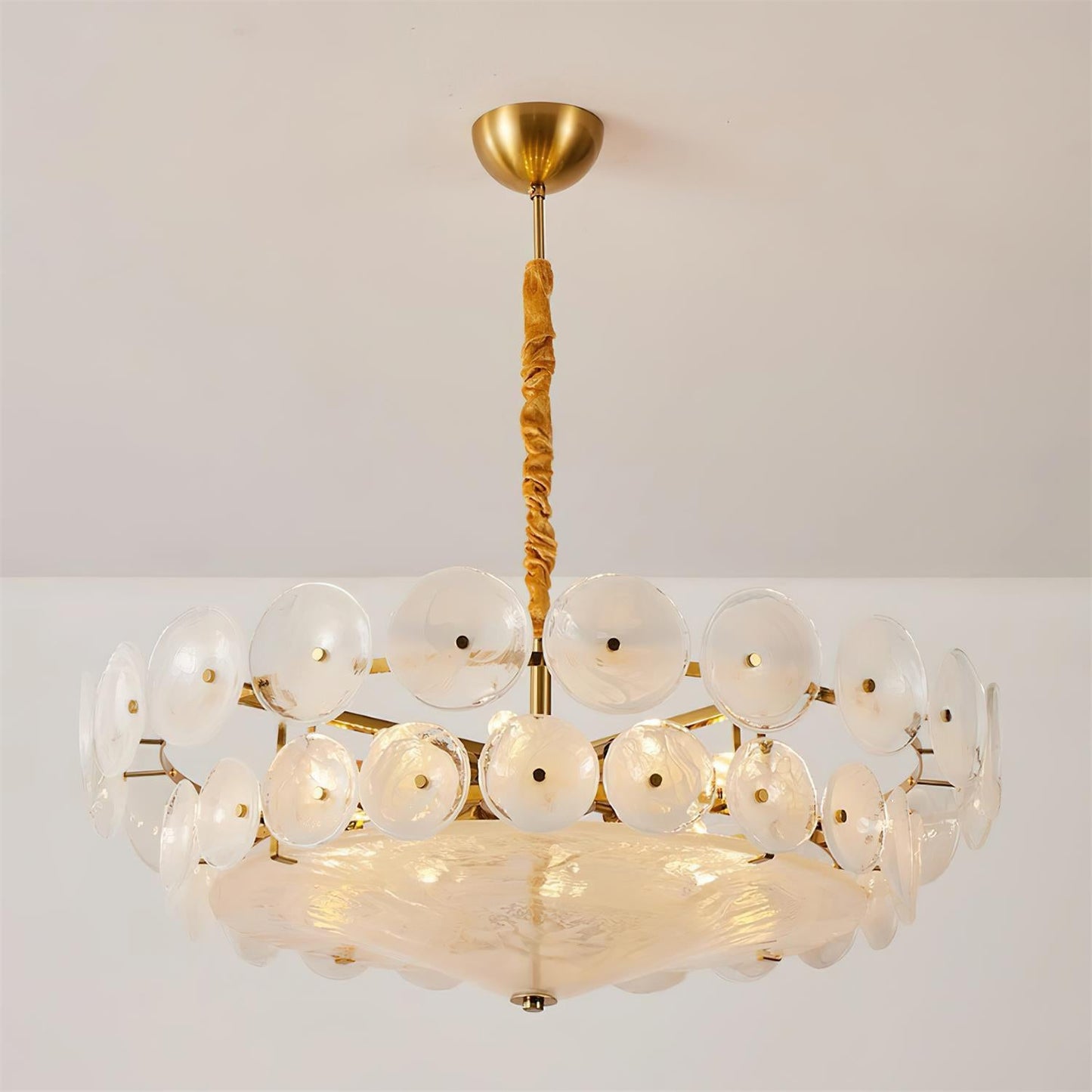 Camille Glass Chandelier