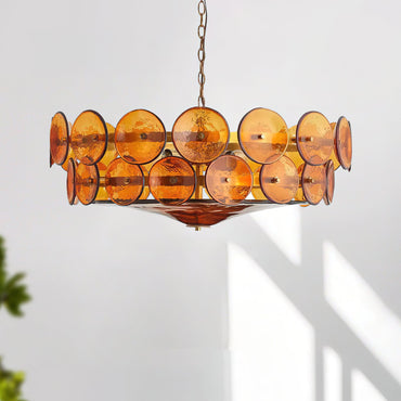 Camille Glass Chandelier