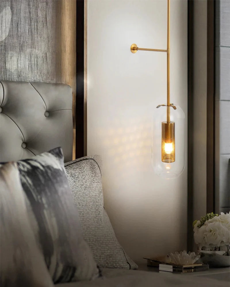 Aurélie Luce Postmodern Glass LED Wall Sconce