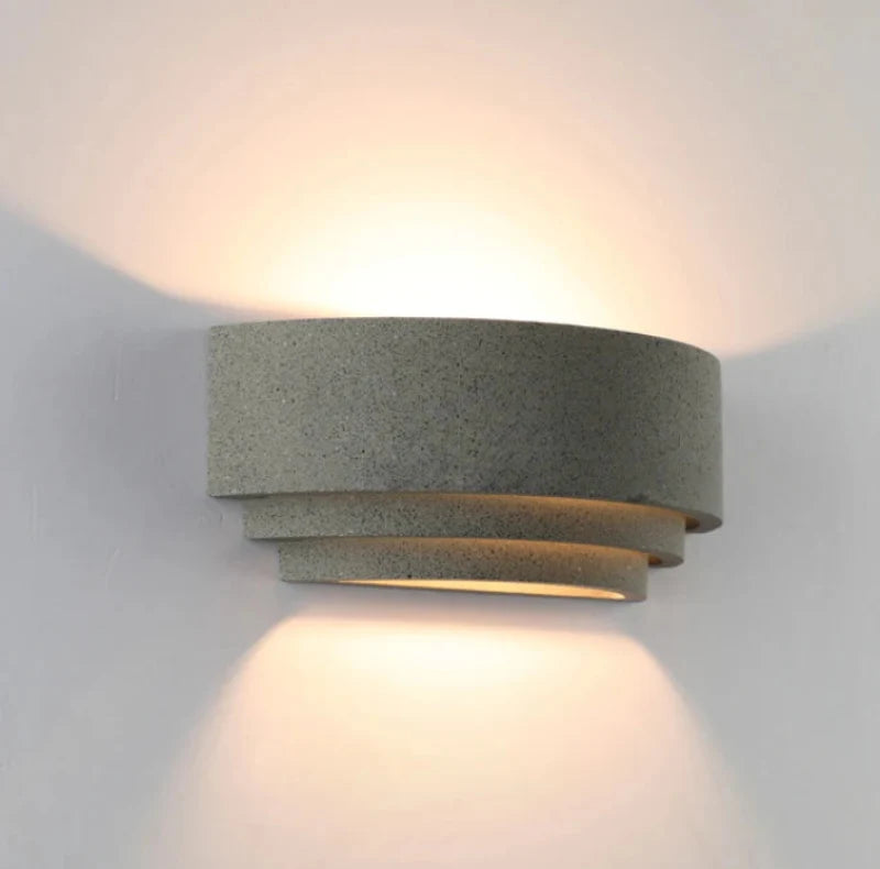 Camille Lume Stone Waterproof LED Wall Sconce