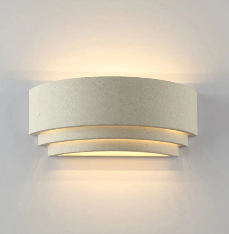 Camille Lume Stone Waterproof LED Wall Sconce