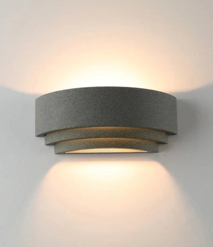 Camille Lume Stone Waterproof LED Wall Sconce