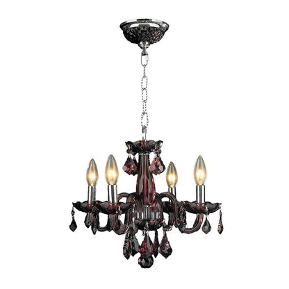 Isabelle Lumiere Chrome & Crystal Chandelier Light