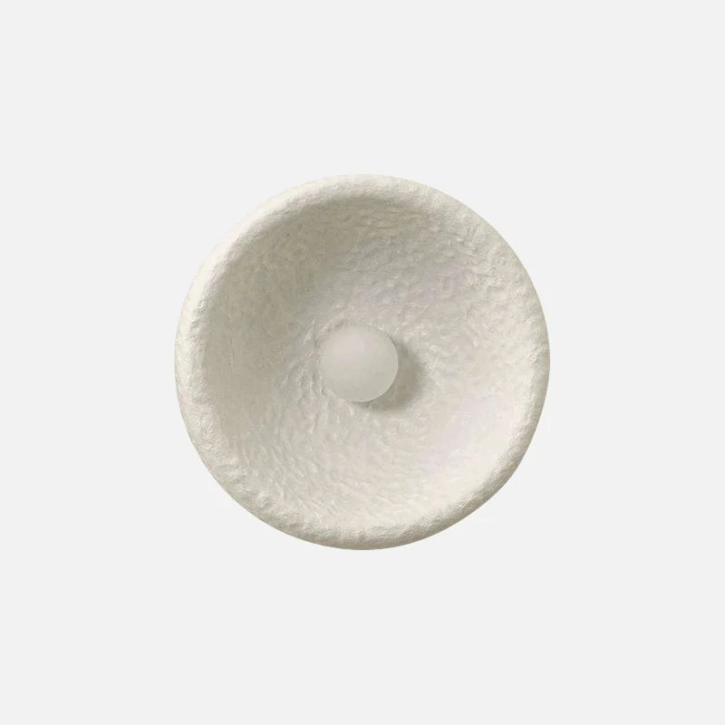 Élise Lunar Textured Wall Sconce Moon Resin Light Set