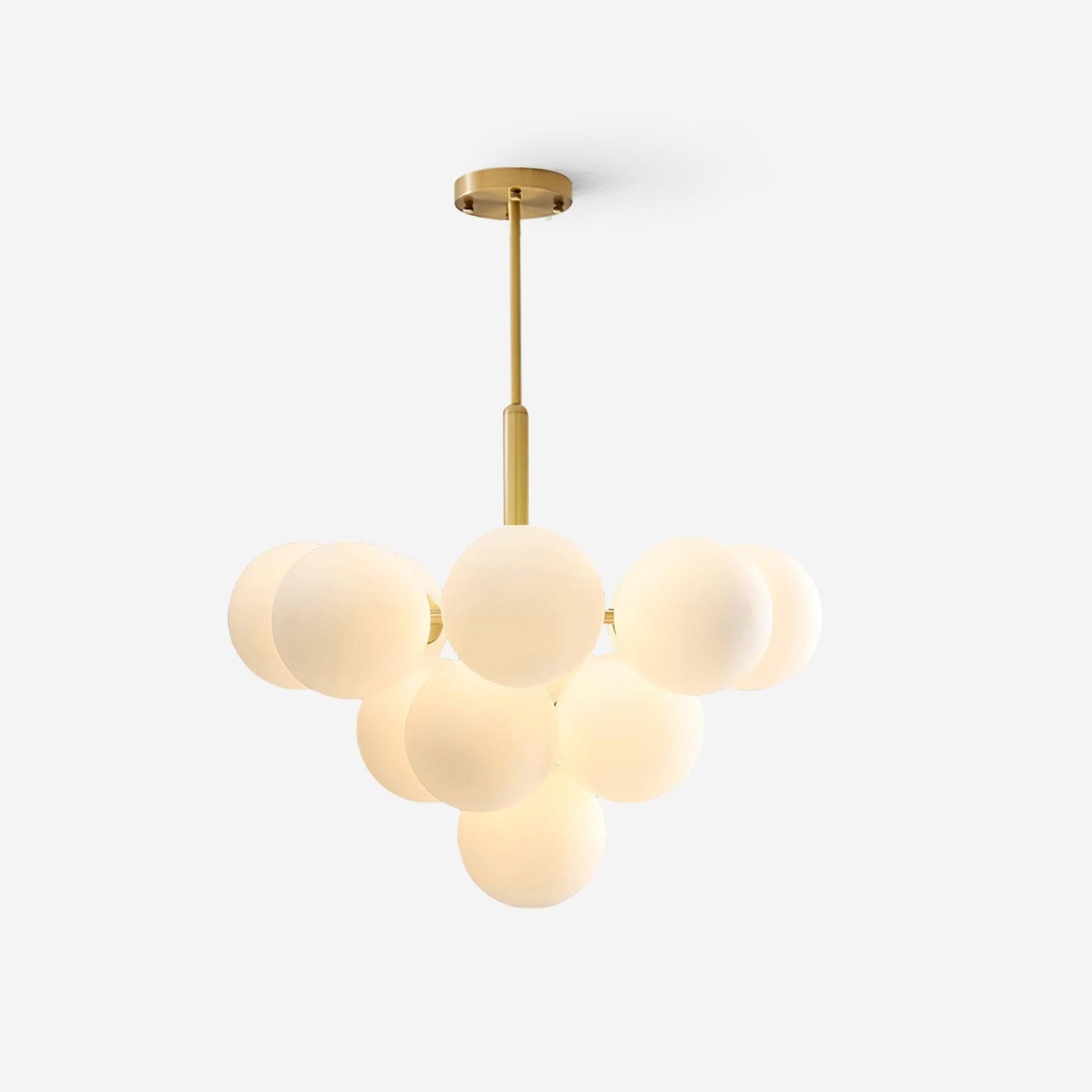 Elise Marais Glass Globe Chandelier