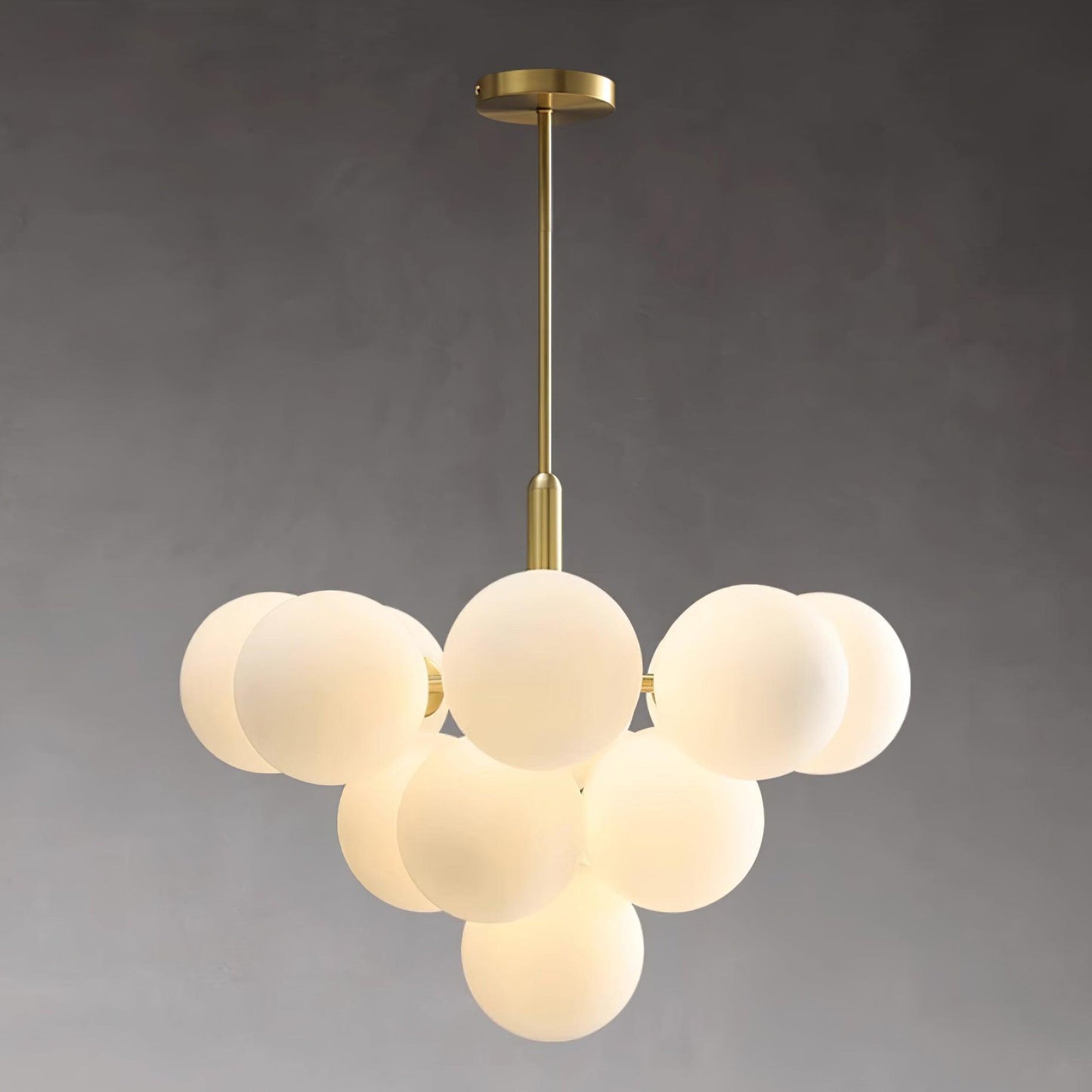 Elise Marais Glass Globe Chandelier