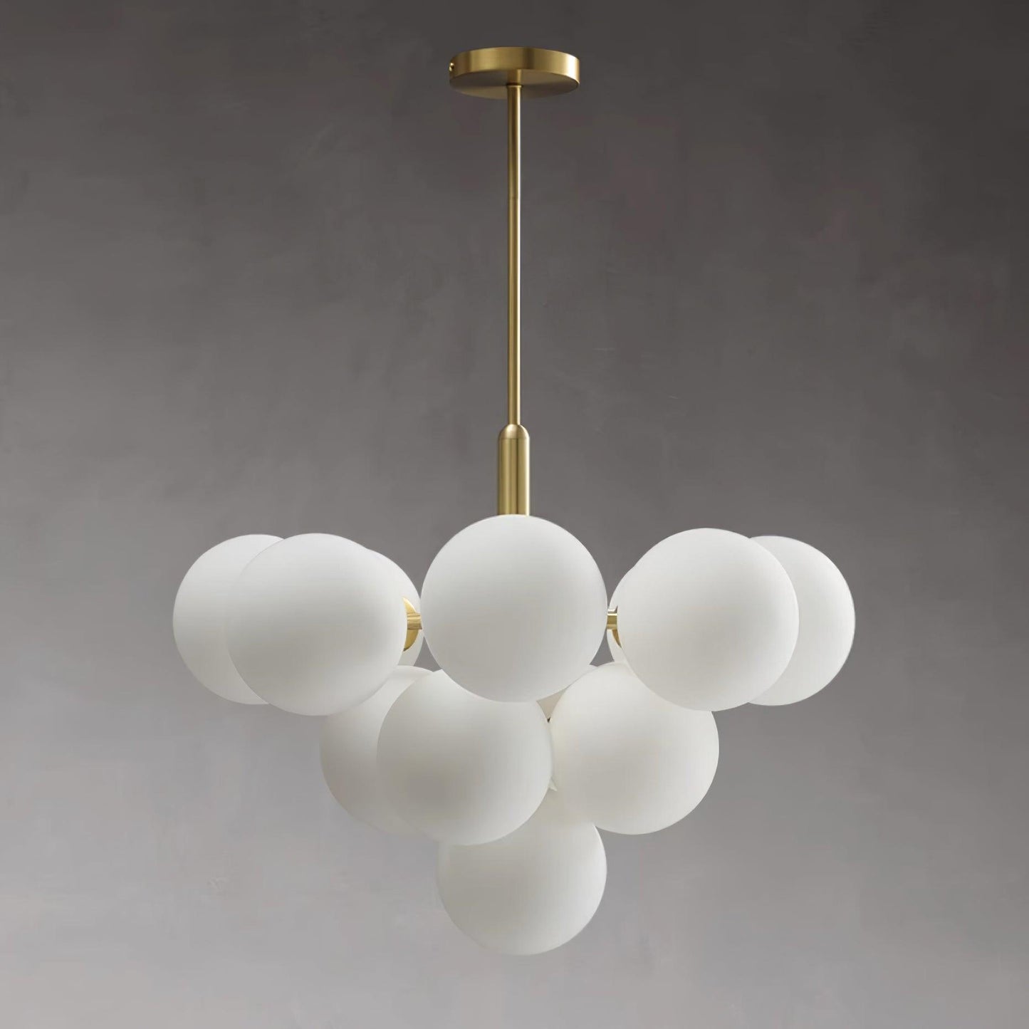 Elise Marais Glass Globe Chandelier