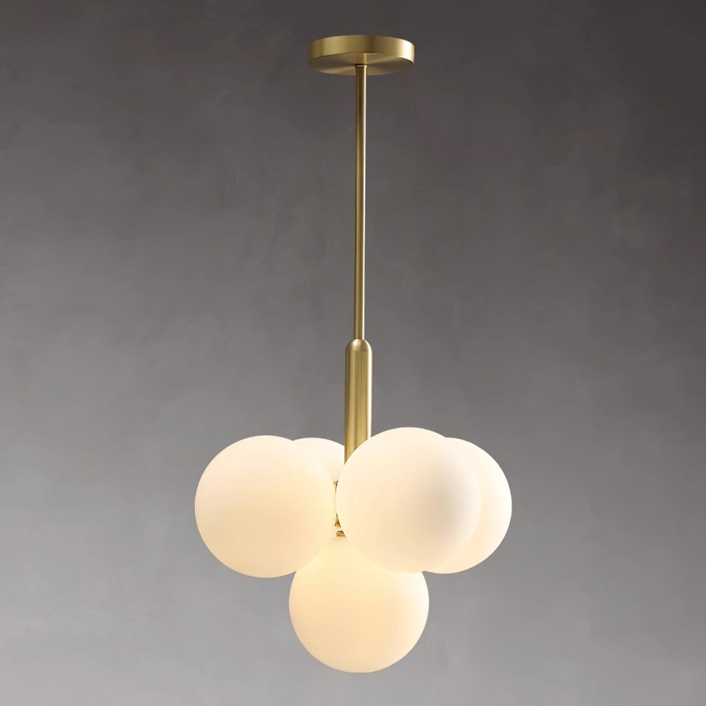 Elise Marais Glass Globe Chandelier