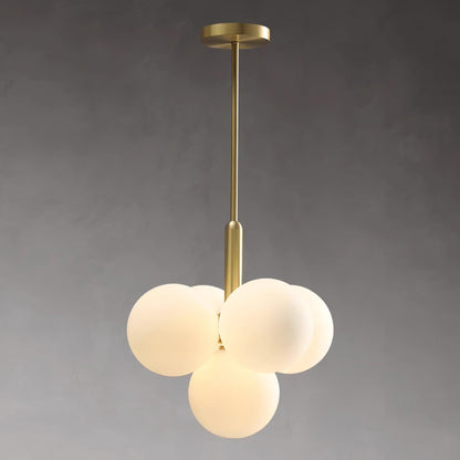 Elise Marais Glass Globe Chandelier