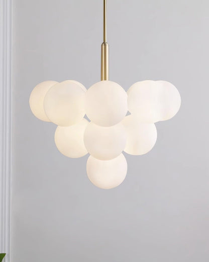 Elise Marais Glass Globe Chandelier