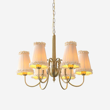 Élodie Mcveigh Fabric & Metal Chandelier