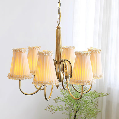 Élodie Mcveigh Fabric & Metal Chandelier