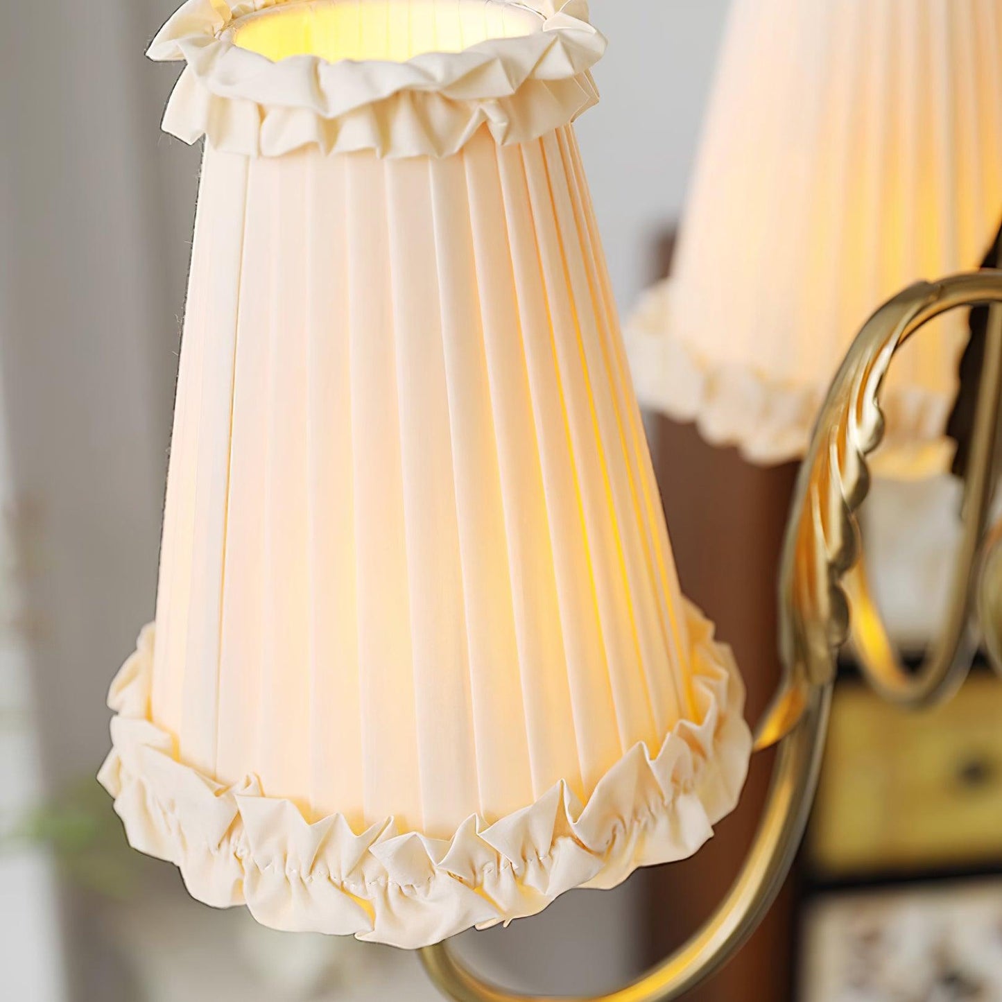 Élodie Mcveigh Fabric & Metal Chandelier