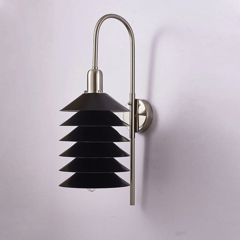 Sophie Accordion Metal LED Pendant Light Modern Layered Wall Ceiling Fixture