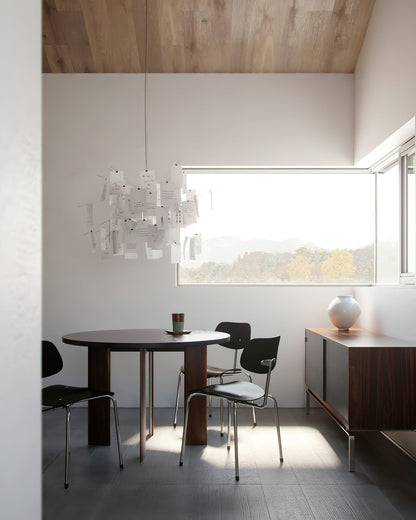 Élise Paper Art Plug-In Hanging Chandelier