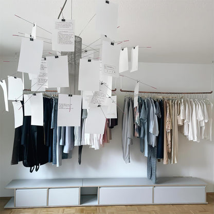 Élise Paper Art Plug-In Hanging Chandelier
