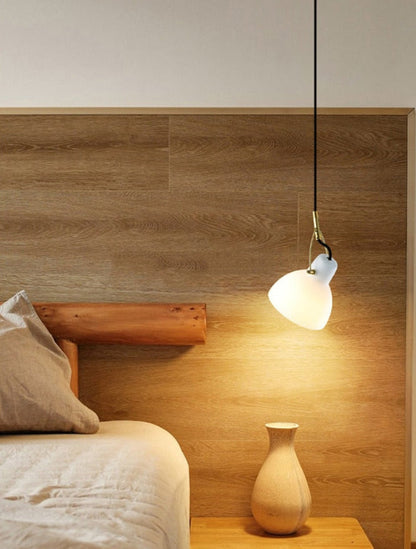 Sophie Misty Modern Glass LED Pendant Light Frosted Ceiling Lamp