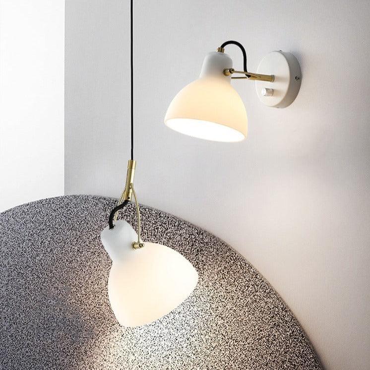 Sophie Misty Modern Glass LED Pendant Light Frosted Ceiling Lamp