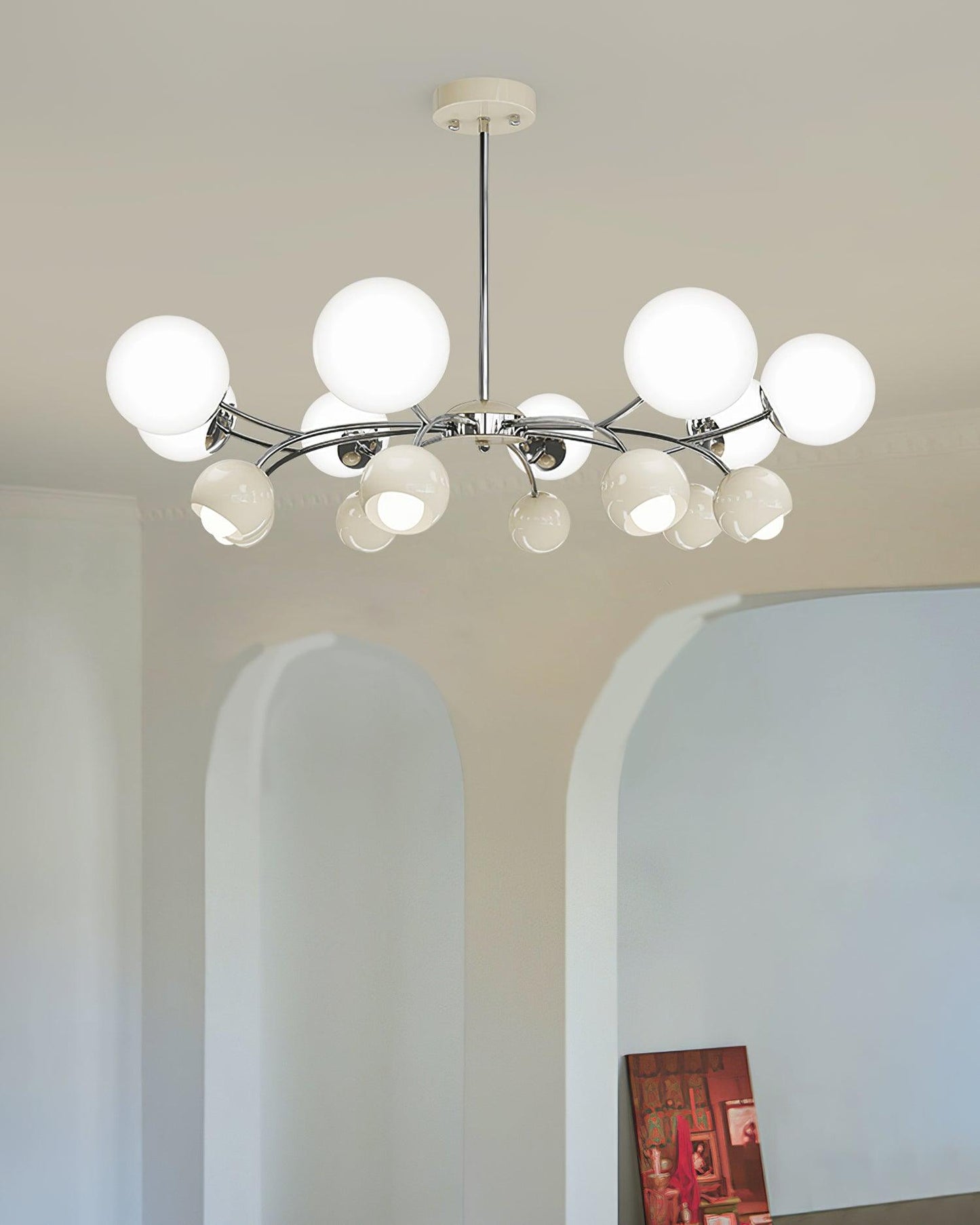 Lucie Modern Spherical Domie Chandelier