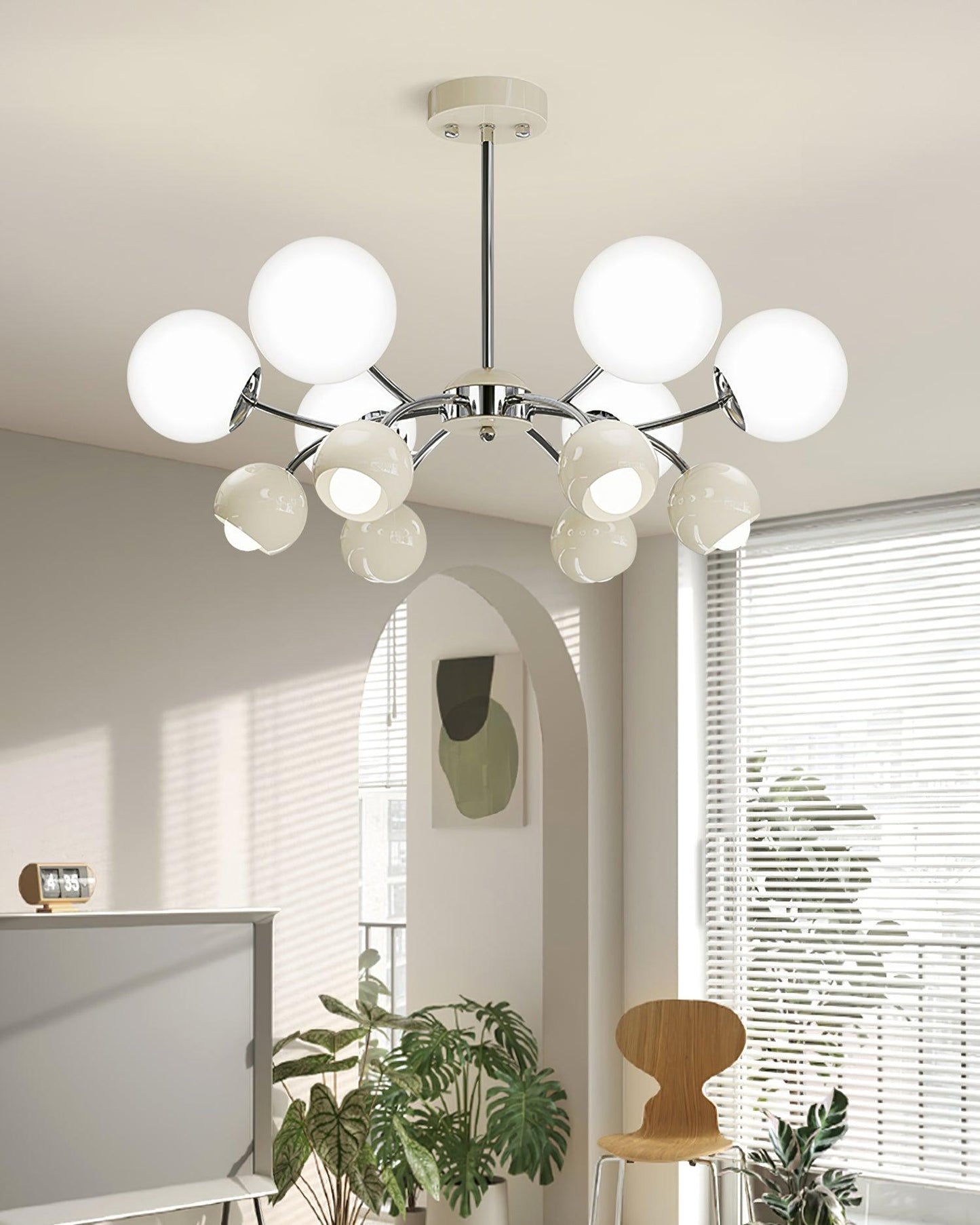 Lucie Modern Spherical Domie Chandelier