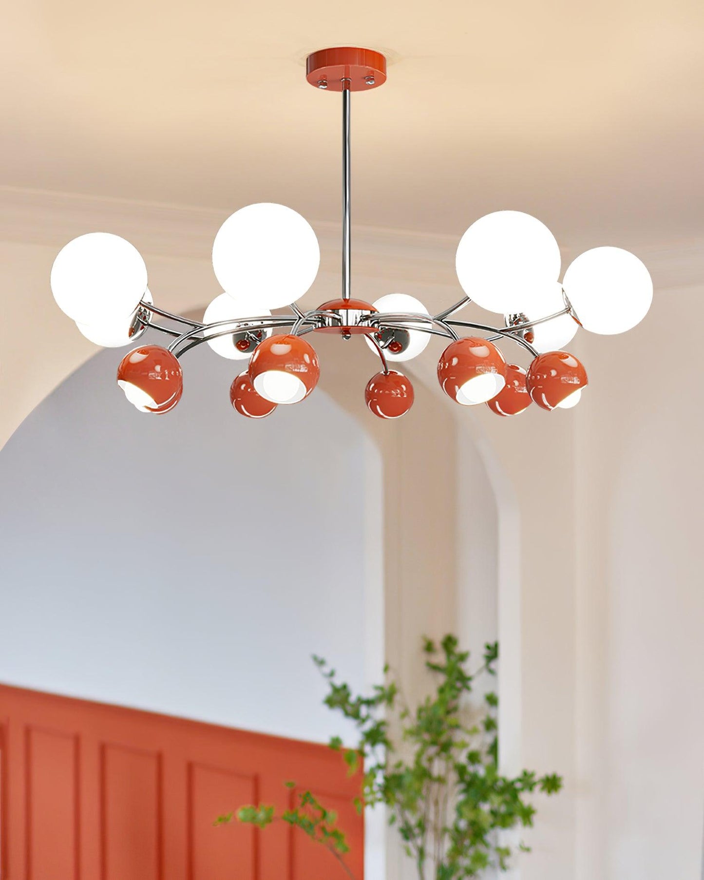 Lucie Modern Spherical Domie Chandelier