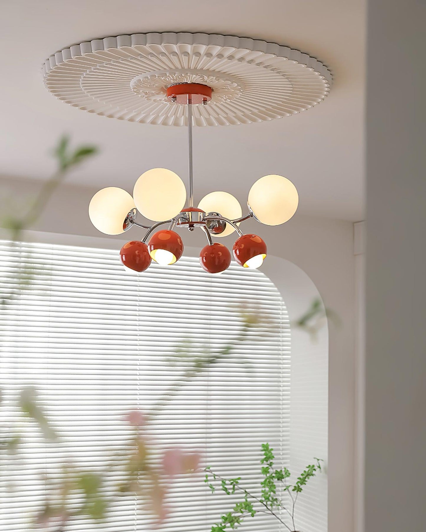 Lucie Modern Spherical Domie Chandelier