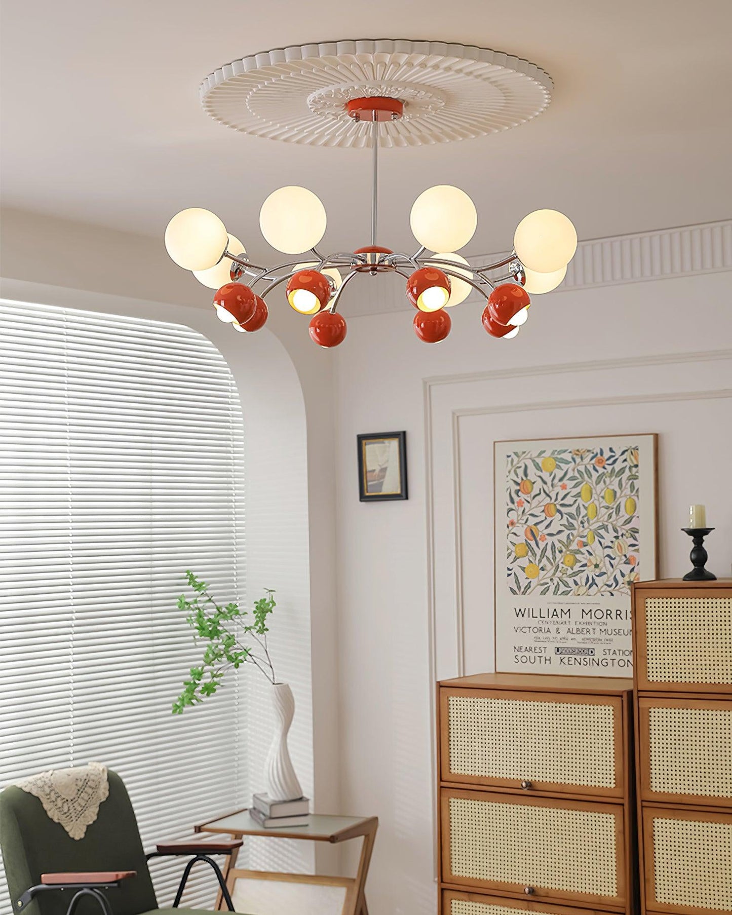 Lucie Modern Spherical Domie Chandelier