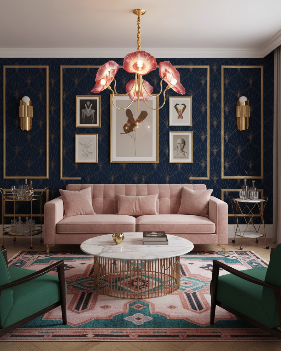 Ariane Leaf Chandelier