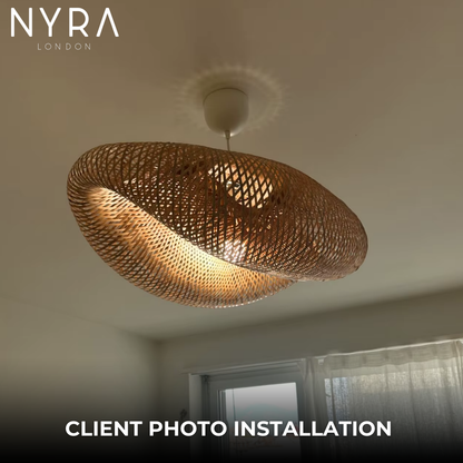 Juliette Bamboo Weaving Pendant Light