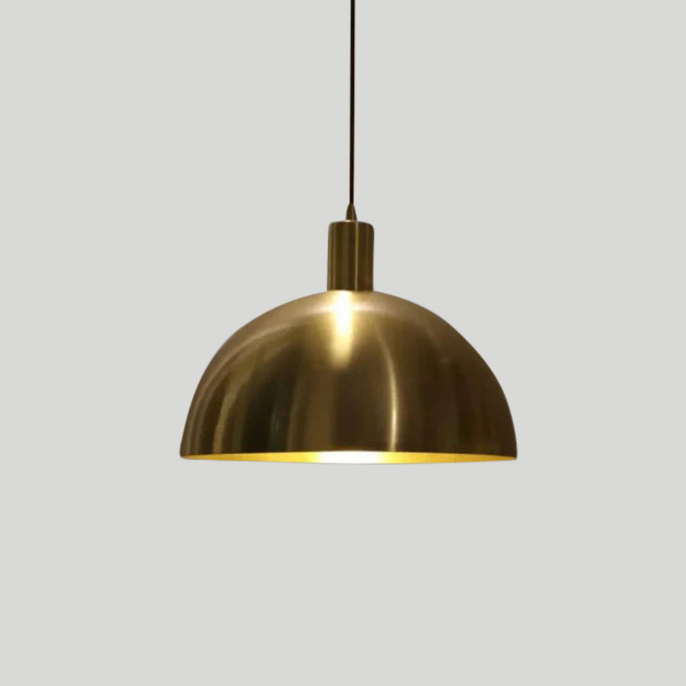 Marguerite Brass Lustre Pendant