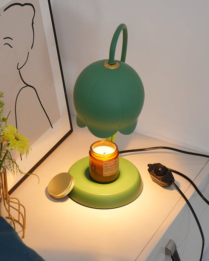 Elodie Lily Candle Warmer Lamp with Halogen Heat Design
