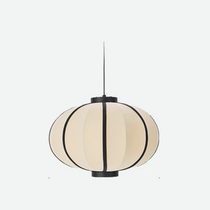 Amélie Minimal Textile Metal Pendant Light Modern Soft Glow Fixture Design