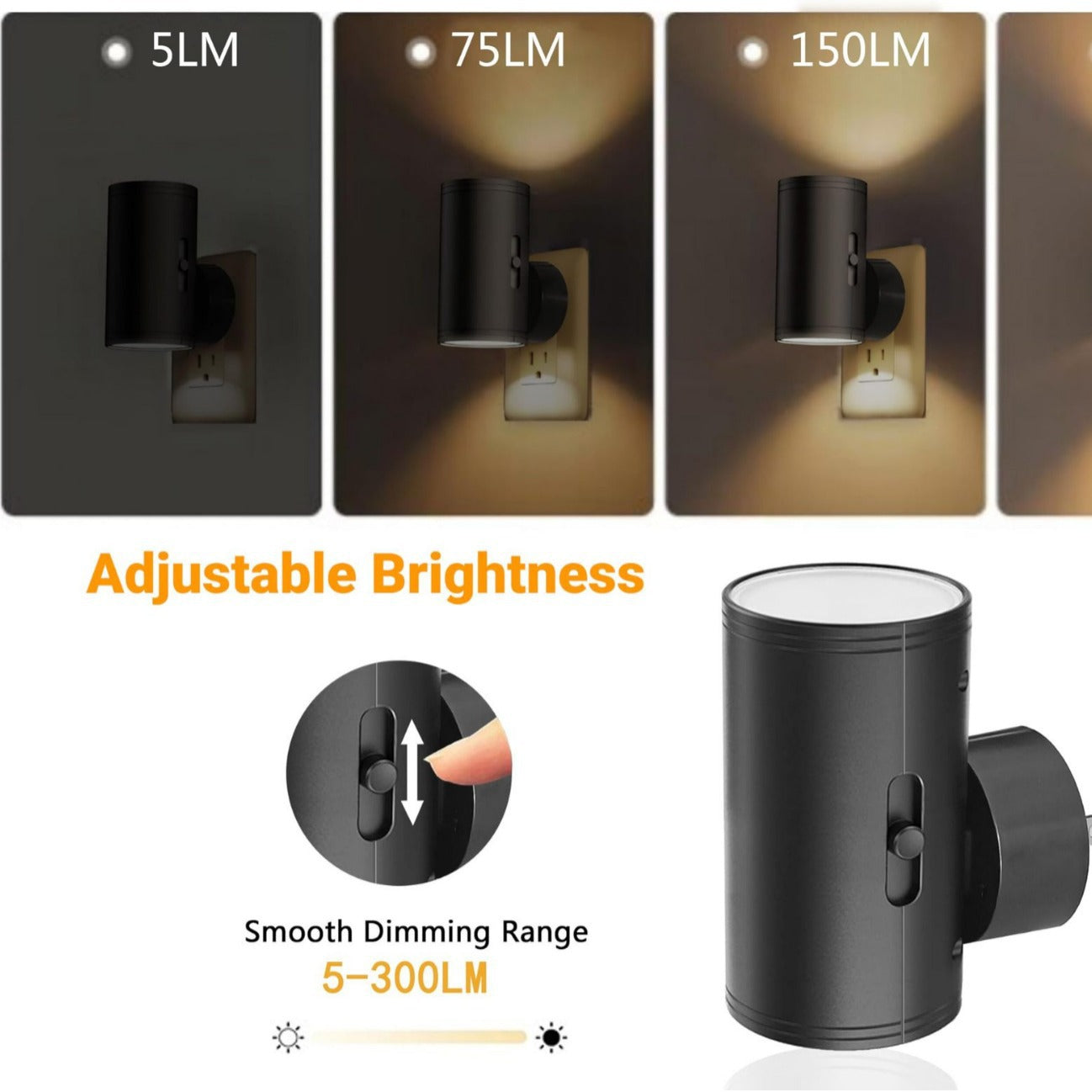Camille MagnoGlow Plug-In LED Night Light