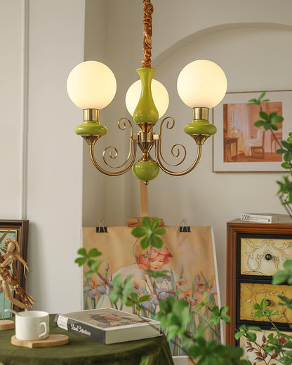 Isabelle Onyx Chandelier