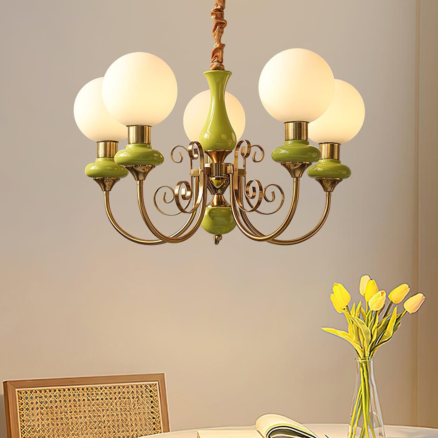 Isabelle Onyx Chandelier