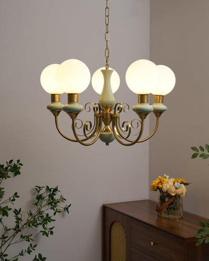 Isabelle Onyx Chandelier