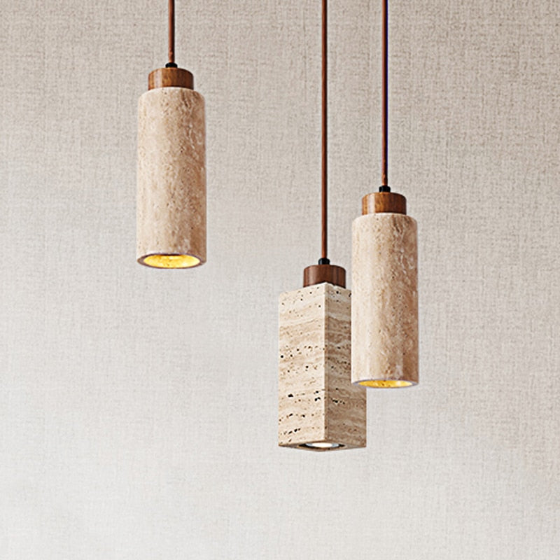 Élise Ora Stone LED Pendant Light