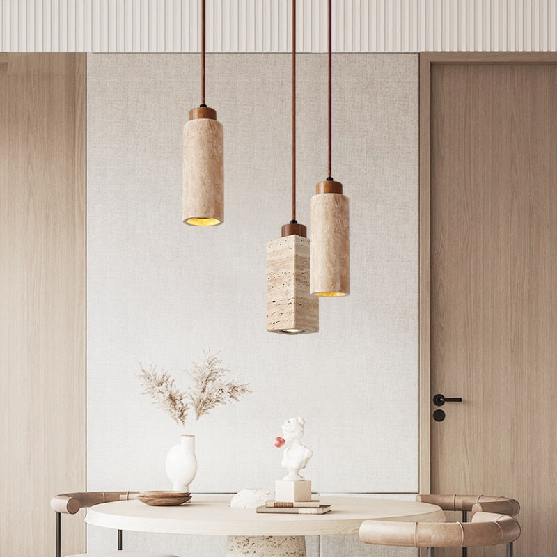 Élise Ora Stone LED Pendant Light
